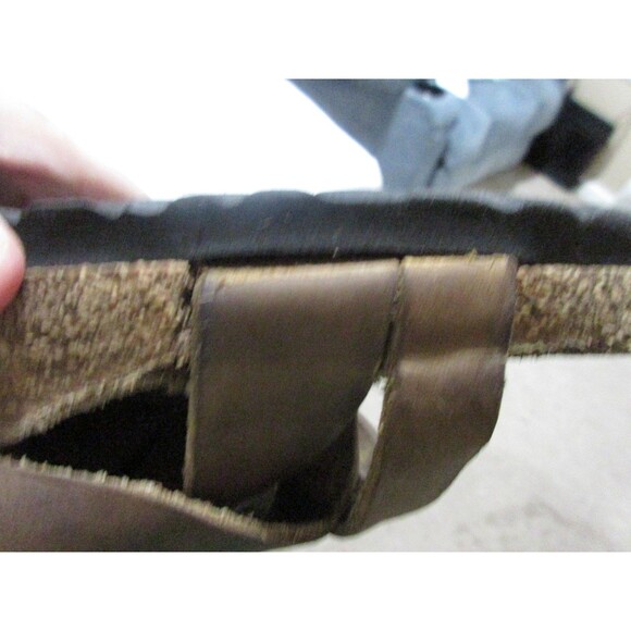 Birkenstock Lugano Sandals Mens Sz 10 EUR 43 Brown Measures 11\